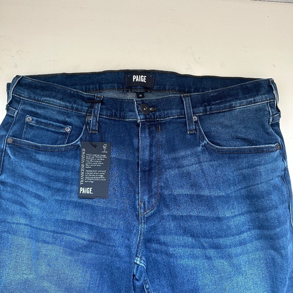 NWT Men's Paige Federal Slim Straight Jeans - 36 - Small Flaw - Picture 6 of 8